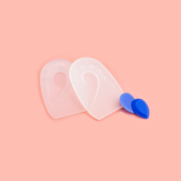 แผ่นเจลรองส้นเท้า ทำจากซิลิโคนคุณภาพสูง No.86 - Medical Pain Relief Cushion Shock Absorb Support