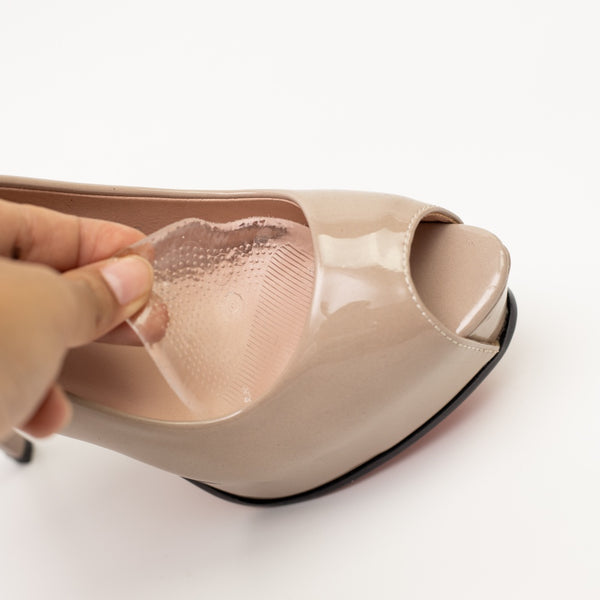 แผ่นเจลเสริมหน้าเท้า กันเท้าลื่น หนา 2 mm. No.143 (ไม่มีกาว)