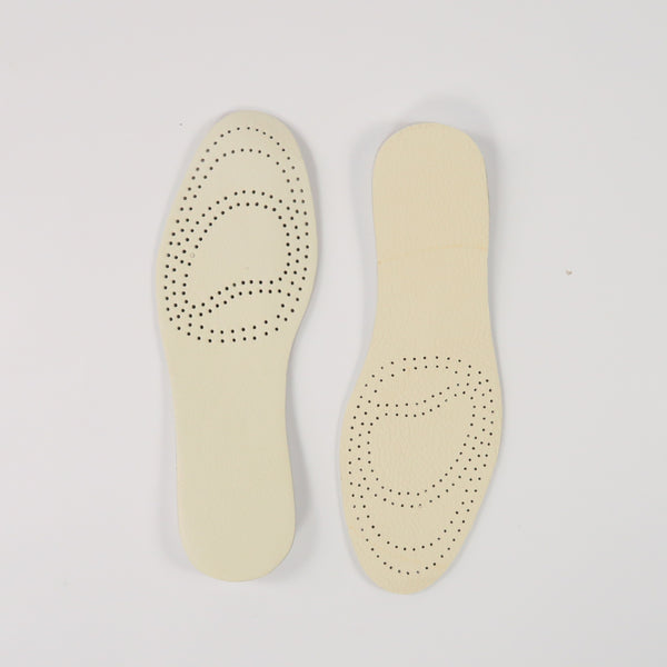 แผ่นหนังนุ่มรองพื้นเสริมส้นเท้า No.65 - Leather Insole Pads Cushion