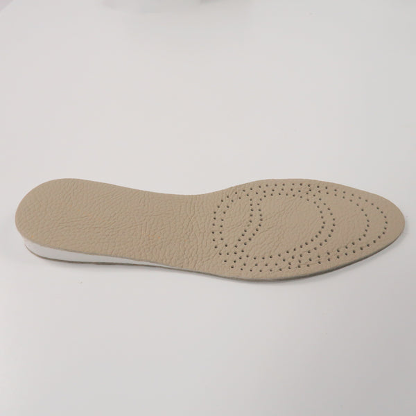 แผ่นหนังนุ่มรองพื้นเสริมส้นเท้า No.65 - Leather Insole Pads Cushion