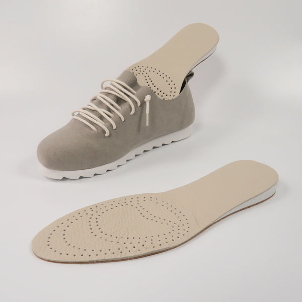 แผ่นหนังนุ่มรองพื้นเสริมส้นเท้า No.65 - Leather Insole Pads Cushion