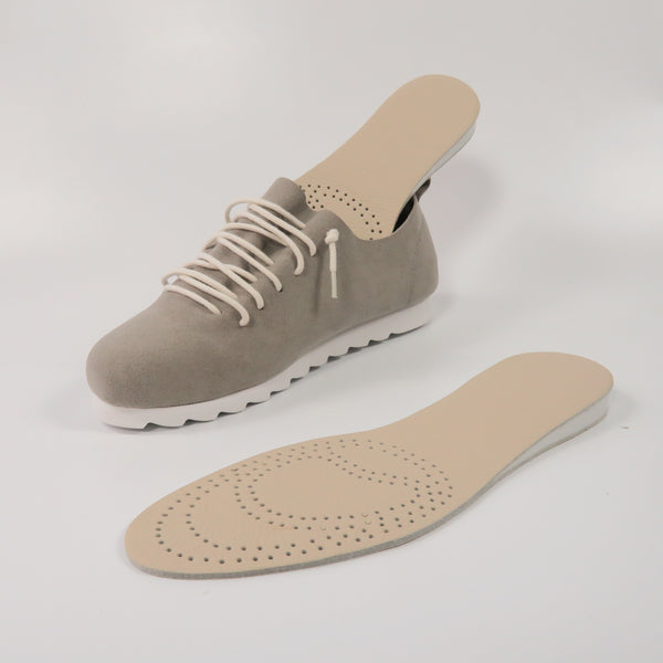 แผ่นหนังนุ่มรองพื้นเสริมส้นเท้า No.65 - Leather Insole Pads Cushion