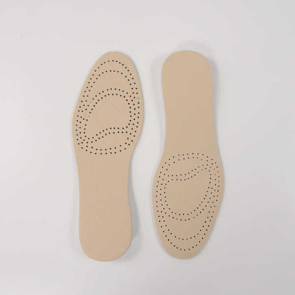 แผ่นหนังนุ่มรองพื้นเสริมส้นเท้า No.65 - Leather Insole Pads Cushion