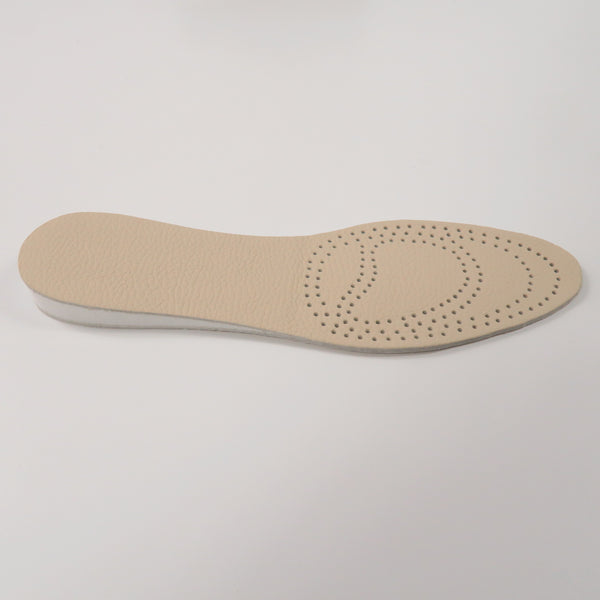 แผ่นหนังนุ่มรองพื้นเสริมส้นเท้า No.65 - Leather Insole Pads Cushion