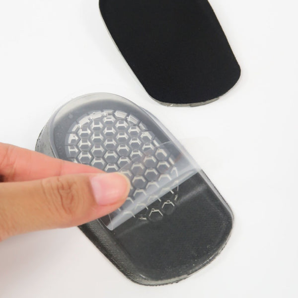 ซิลิโคนรองส้น No.97 - Silicone transparent Anti-pain Insole Heel Pads