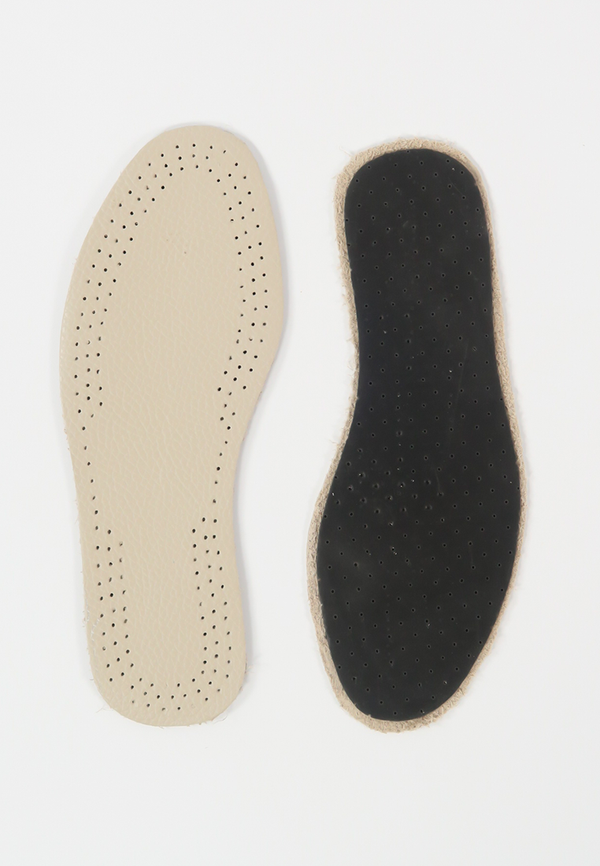 แผ่นเสริมพื้นรองเท้า แบบหนัง No.101 - Double Sided Breathable Insoles