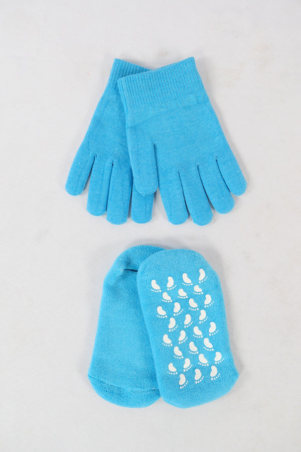 ถุงมือเจลสปามาส์ก มีปุ่มกันลื่น No.46 - Soft Moisturizing Treatment Gel Spa Set