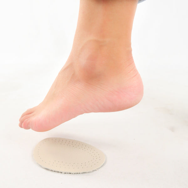 แผ่นหนังรองครึ่งเท้า (ไม่มีกาว) No.98 - Extra support anti-pain Heel Cups