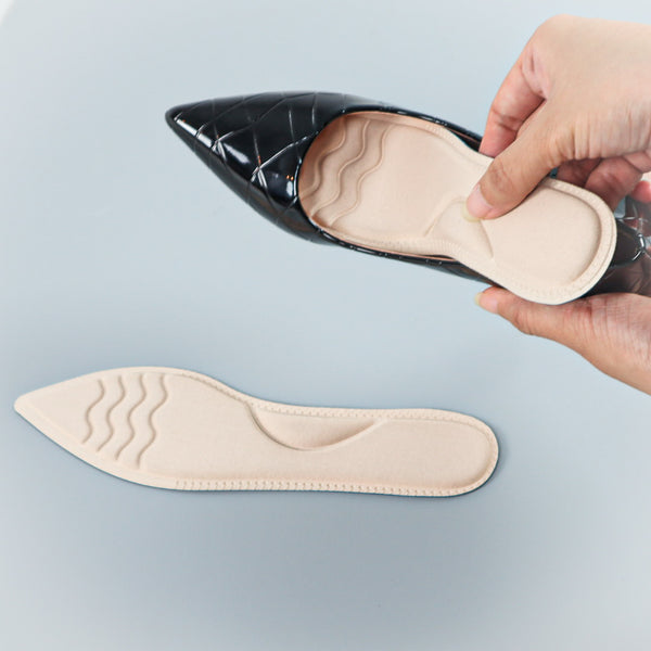 แผ่นรองพื้นรองเท้าคัตชูหัวแหลม แบบ 4D No.122 - 4D Full Pointed Toe Insole