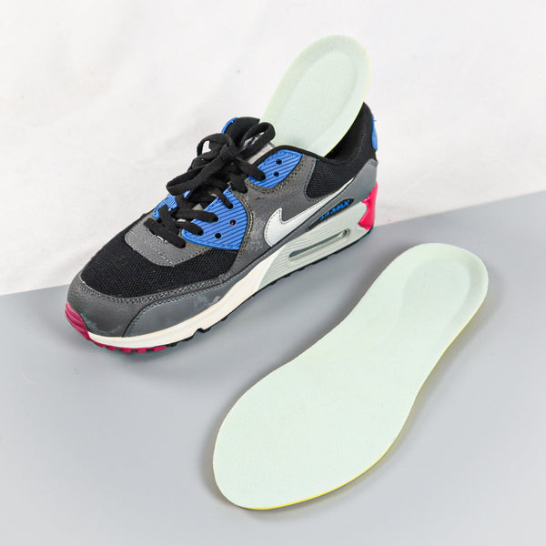 (MEN) แผ่นรับเบอร์รองพื้นรองเท้าผ้าใบ No.126 - Extra Soft Rubber Sport Insoles