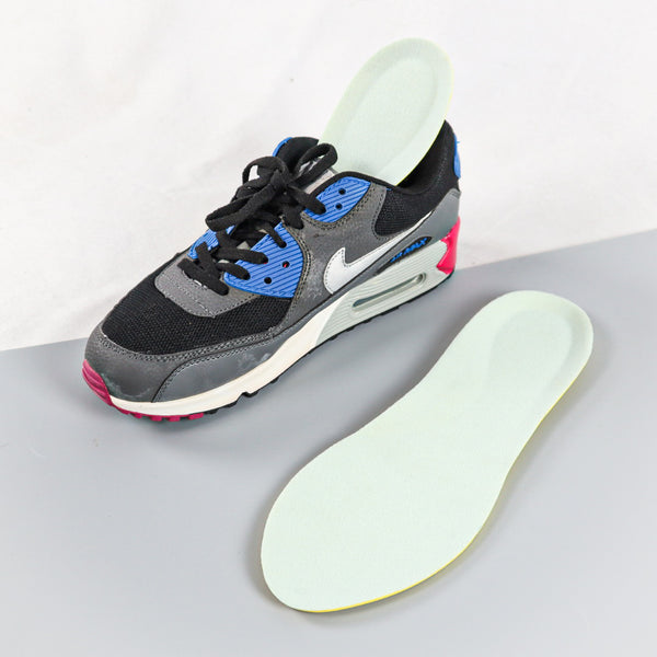 (MEN) แผ่นรับเบอร์รองพื้นรองเท้าผ้าใบ No.126 - Extra Soft Rubber Sport Insoles
