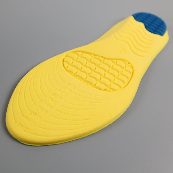 (MEN) แผ่นรับเบอร์รองพื้นรองเท้าผ้าใบ No.126 - Extra Soft Rubber Sport Insoles