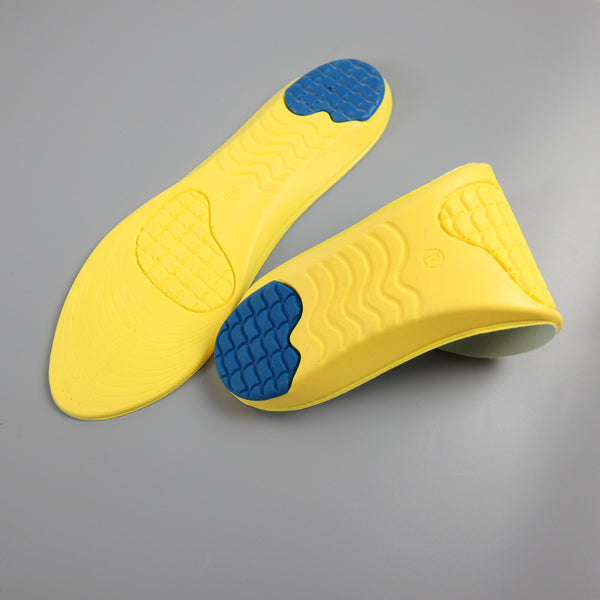 (MEN) แผ่นรับเบอร์รองพื้นรองเท้าผ้าใบ No.126 - Extra Soft Rubber Sport Insoles