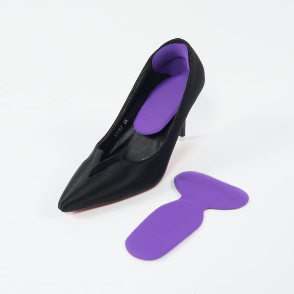 แผ่นเจลรองส้นเท้ากันกัด กันหลวมรูปตัวที No.14 - T Shaped Anti-Pain Insole Heel Pads  No.14