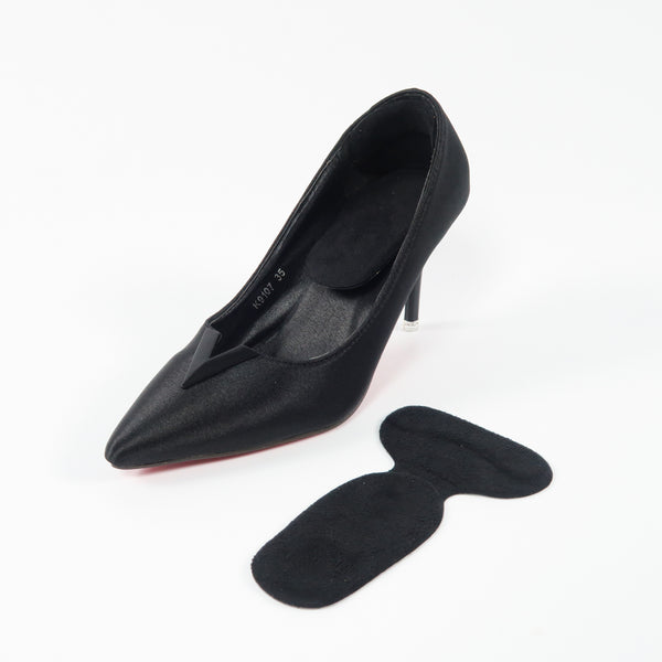 แผ่นเจลรองส้นเท้ากันกัด กันหลวมรูปตัวที No.14 - T Shaped Anti-Pain Insole Heel Pads  No.14