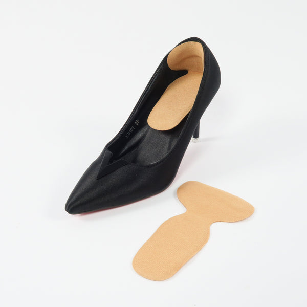 แผ่นเจลรองส้นเท้ากันกัด กันหลวมรูปตัวที No.14 - T Shaped Anti-Pain Insole Heel Pads  No.14