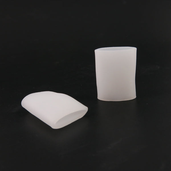 ปลอกซิลิโคนสวมนิ้วเท้า แบบปลายเปิด (ไซส์ S) No.34 - Silicone Toe Protector Sleeves for Bunions (S)