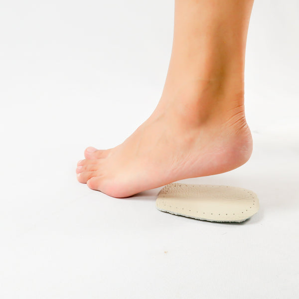 แผ่นหนังรองส้นเท้า - Extra Support Anti Pain Heel Cups Leather No.62