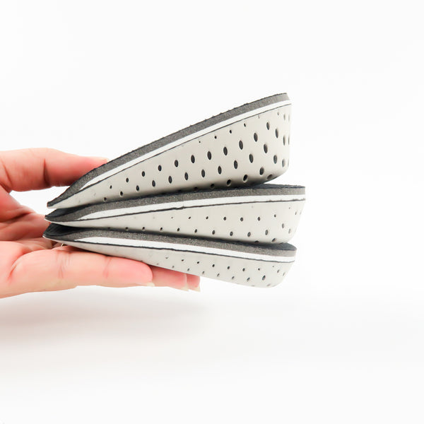 แผ่นเสริมส้นรองเท้า แผ่นโฟมเสริมความสูง No.74 - 4D Increase Height High Half Insoles Memory Foam