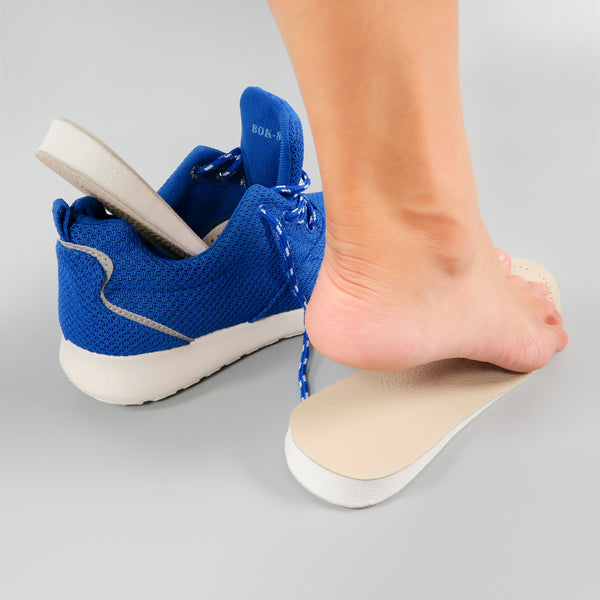 แผ่นหนังนุ่มรองพื้นเสริมส้นเท้า No.65 - Leather Insole Pads Cushion