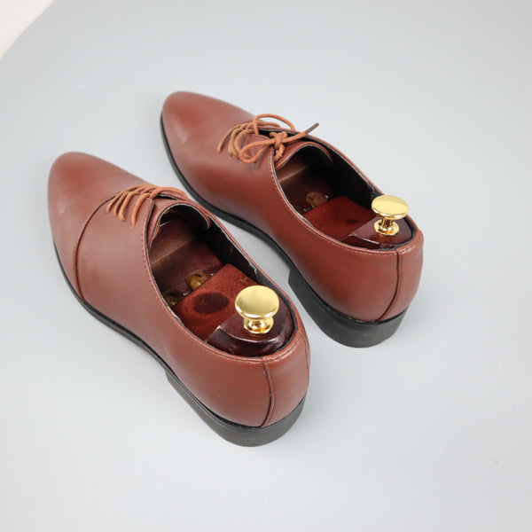 ไม้ดันทรง รักษาทรงรองเท้า No.129 - Solid Lotus Wood Shoe Tree