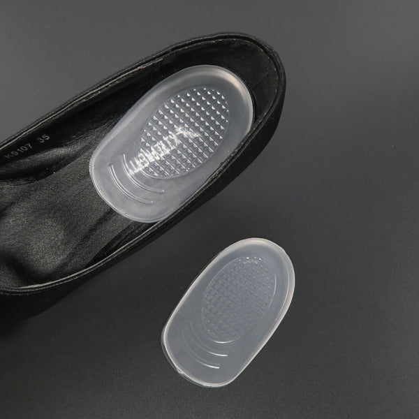 แผ่นเจลซิลิโคนรองส้นเท้า No.10 - Silicone Support Heel Cups