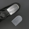 แผ่นเจลซิลิโคนรองส้นเท้า No.63 - Silicone transparent anti pain Heel Cups