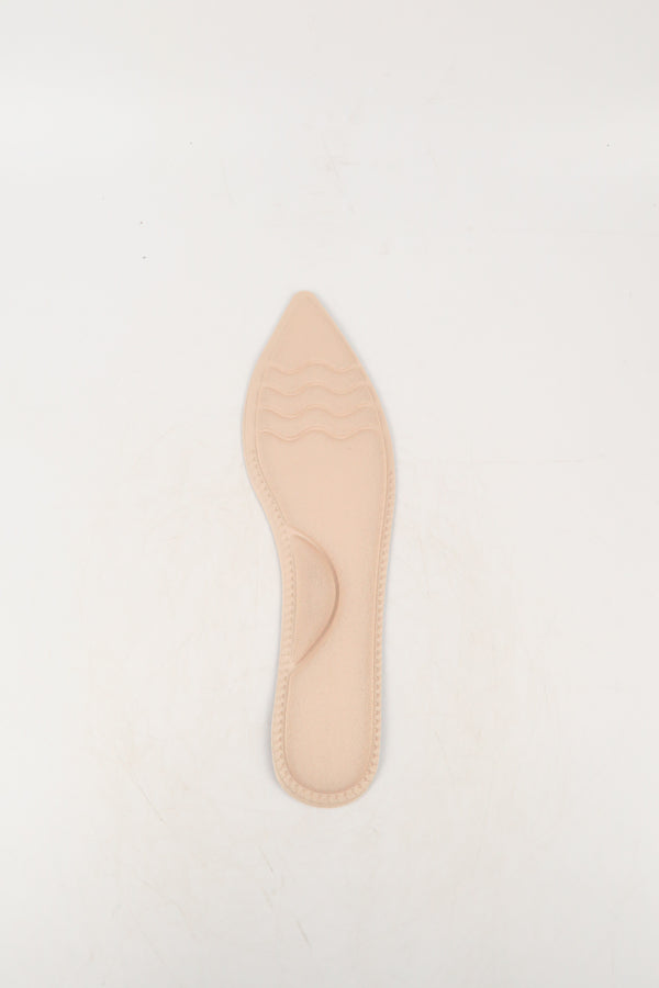 แผ่นรองพื้นรองเท้าคัตชูหัวแหลม แบบ 4D  No.122 -  4D Full Pointed Toe Insole