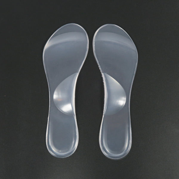 แผ่นเจลซิลิโคนรองฝ่าเท้า แบบเสริมอุ้งเท้า No.41 - 4D Silicone Cushion Pads with Arch Support