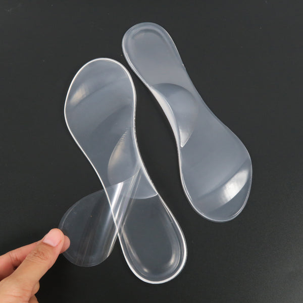 แผ่นเจลซิลิโคนรองฝ่าเท้า แบบเสริมอุ้งเท้า No.41 - 4D Silicone Cushion Pads with Arch Support