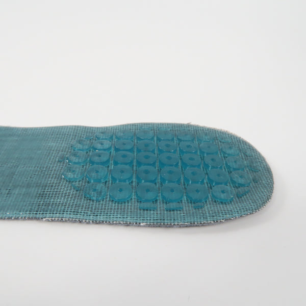 แผ่นรองพื้น รองเท้า แบบซิลิโคนบุผ้า เสริมพื้นรองเท้า No.47 - Orthopedic Silicone Gel Insole