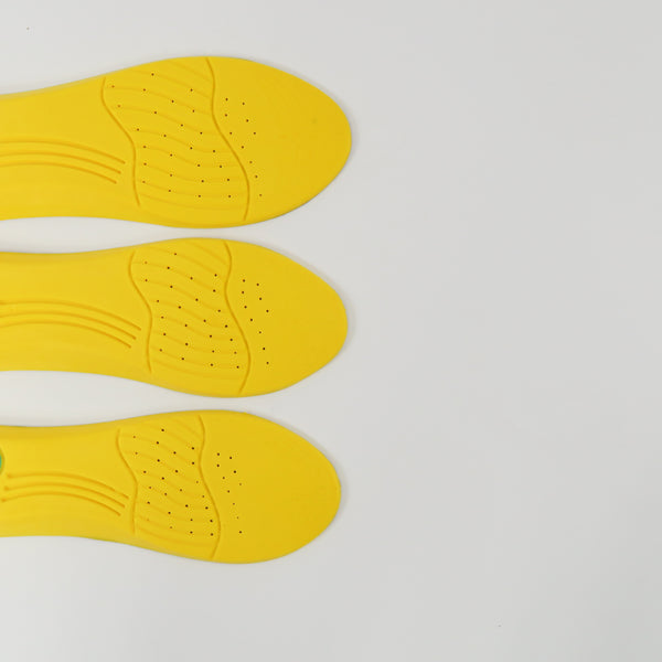 แผ่นรองพื้น รับเบอร์คอมฟอร์ท สำหรับรองเท้าคับ  No.45 - Rubber Sports Insole Comfort-Go