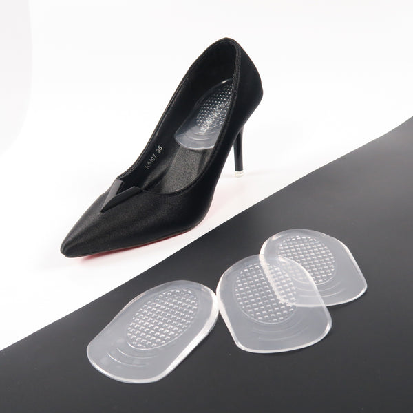 แผ่นเจลซิลิโคนรองส้นเท้า No.10 - Silicone Support Heel Cups