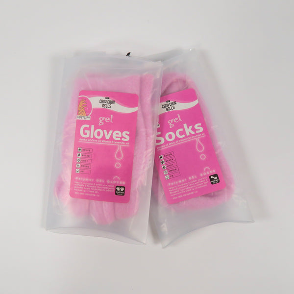 ถุงมือถุงเท้าเจลสปามาส์ก No.49 -  Spa Socks and gloves Set